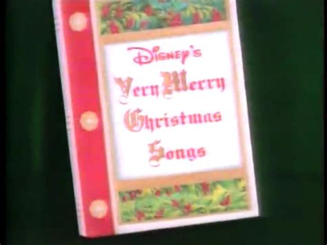 Disney Sing Along Songs Very Merry Christmas 1988