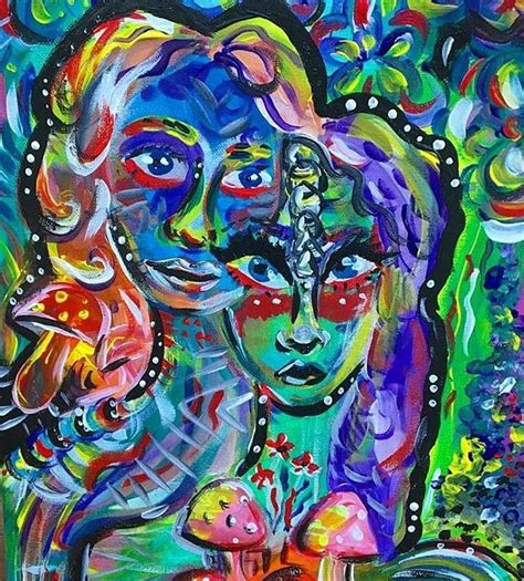 Psychedelic Love Painting By Lindsay Rogers Fine Art America