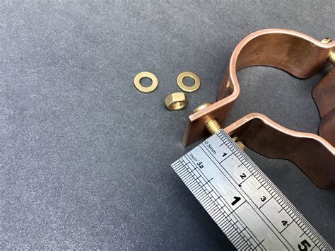 Copper Pipe Clamp For 30mm Outside Diameter Pipe