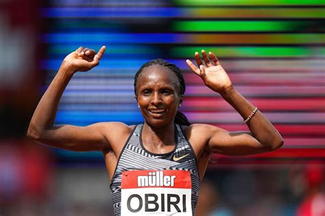 Find the perfect hellen obiri stock photo. Athlétisme : Hellen Obiri en grande forme à Monaco - Women ...