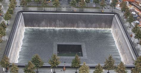 911 Anniversary Ground Zero Memorial Revealed In Pictures For 1st