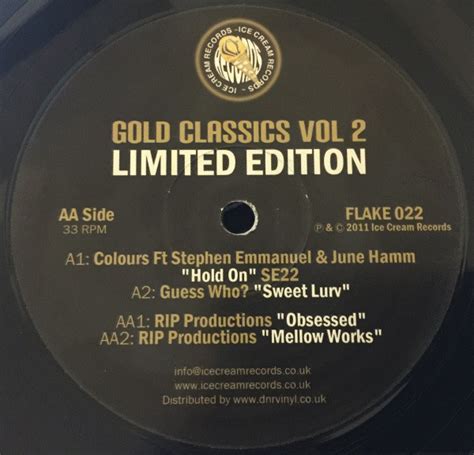 Gold Classics Vol 2 2011 Vinyl Discogs