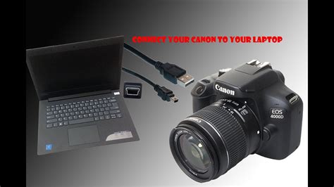 How To Connect Canon Eos 4000d Camera To Laptop For Live View Shoot