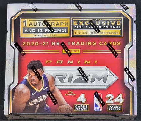 2020-21 Panini Prizm Basketball Retail Box - The Hobby