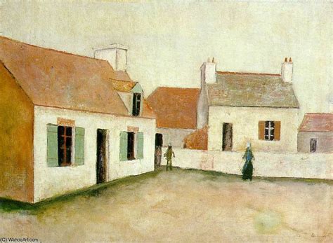 Art Reproductions Maisons A Lile D Ouessant Bretagne 1912 By Maurice