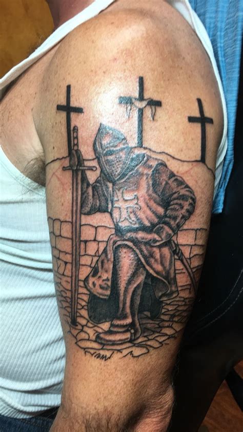 Knights Templar Tattoo Knight Tattoo Armor Of God Tattoo Warrior