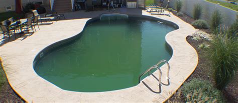 The yard turned out beautiful. What causes algae growth in my pool? Understerstanding ...