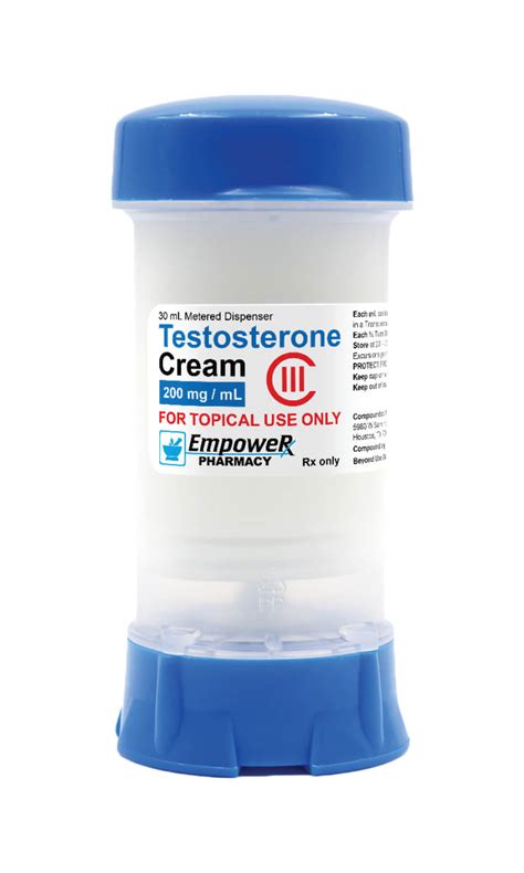 Testosterone Cream | Empower Pharmacy