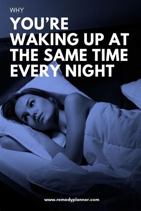 Why Youre Waking Up At The Same Time Every Night Health Motivation