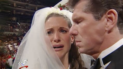 Retro Ups And Downs Triple H Crashes Stephanie Mcmahon S Wedding Wwe Raw Youtube