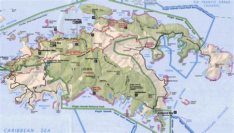 St John Usvi Map