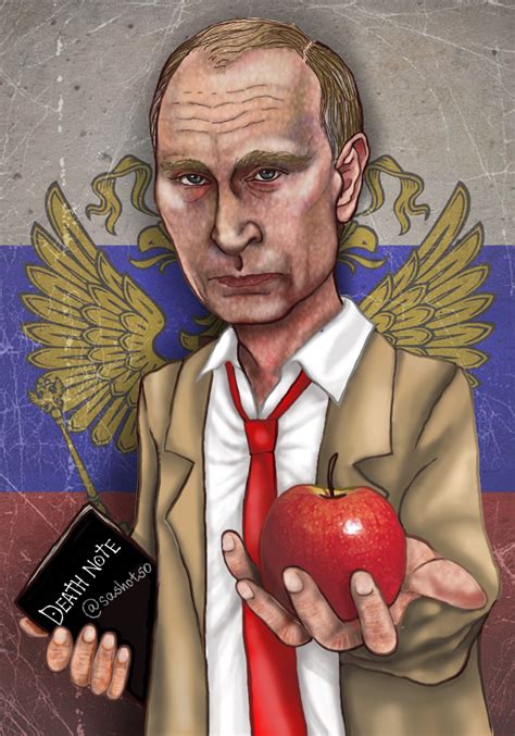 Vladimir Putin Light Yagami Death Note By Sashotso On Deviantart
