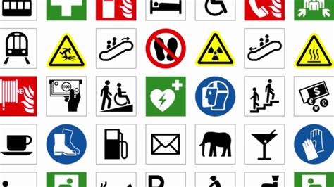 Iso Symbols For Safety Signs And Labels Youtube