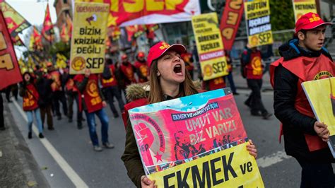 Thousands Protest In Turkey Against Higher Living Costs
