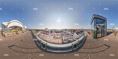 360° View Of Grodno Belarus August 2018 Full Seamless Spherical