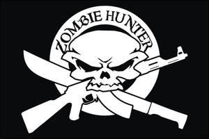 Zombie Hunter | Zombie hunter, Custom decals, Vinyl sticker