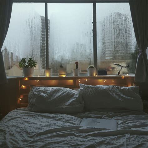 Rainy Daysi Would Stay In That Bed Forever And Ever Aesthetic