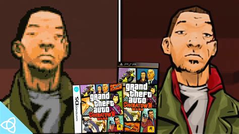 Grand Theft Auto Chinatown Wars Nintendo Ds Vs Psp Side By Side