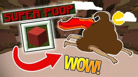 Only Vote Super Poop Challenge Minecraft Build Battle Youtube