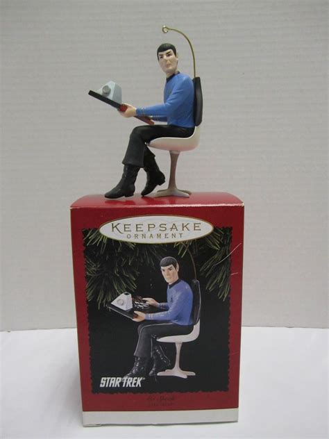 Star Trek Dr Spock Chief Science Officer Hallmark Christmas Ornament