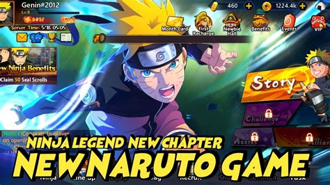 New Naruto Game Android Ninja Legendnew Chapter Turnbased Rpg Youtube