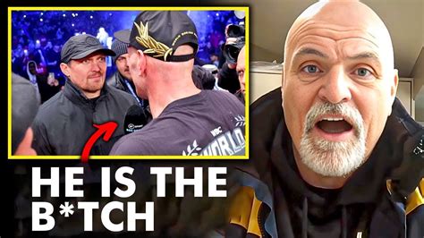 John Fury Strongly Criticizes Tyson Fury For Canceling Training Ahead Of The Usyk Fight Youtube