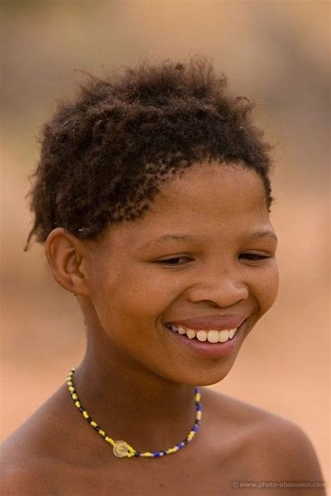 africa san girl namibia people of the world people girl