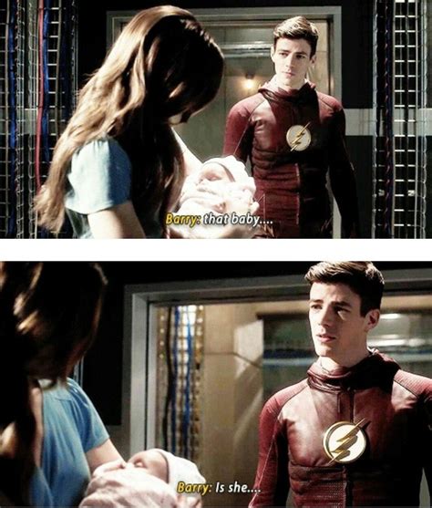 That Baby Snowbarry Barry Allen Caitlin Snow You Know That He