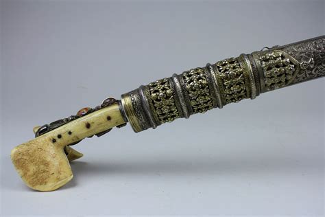 Silver Mounted Ottoman Balkan Yataghan Sword - Oriental Arms