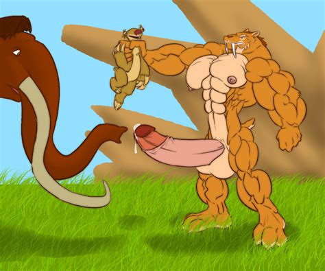Rule 34 Bara Diego Ice Age Ice Age Series Male Only Manfred Ice Age Sid Ice Age Tagme