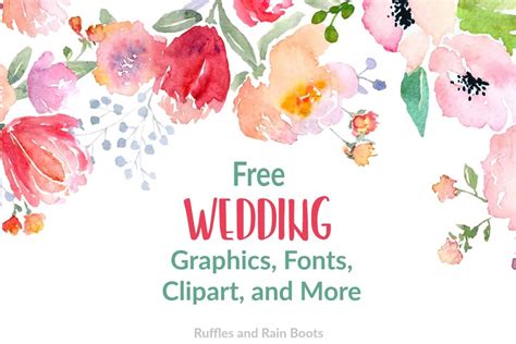 Invitation cards, silhouettes, cake, ornaments, rings and more. Free Wedding SVGs, Fonts, and Clipart for Gifts and Stationery