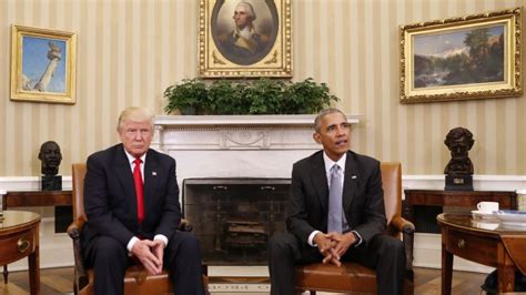 The Body Language Behind The Obama Trump Meeting Cnn Politics