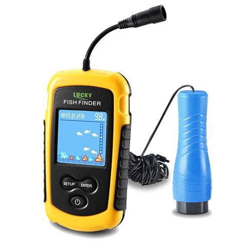 Buy Lucky Portable Fish Finder Fish Detector Device Handheld Depth