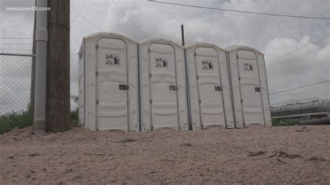 Porta Potties Brought Into Midland County After Severe Flooding Youtube
