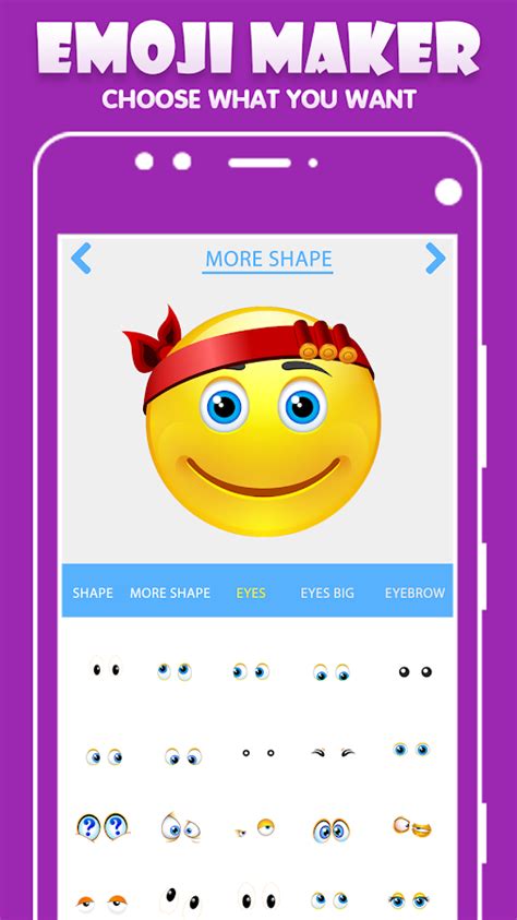 App features 1 allows you to create free, easily and without programming knowledge your native application for android phones and tablets. Emoji Maker - Android Apps on Google Play