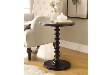 Acton Side Table In Black By Acme At Gardner White