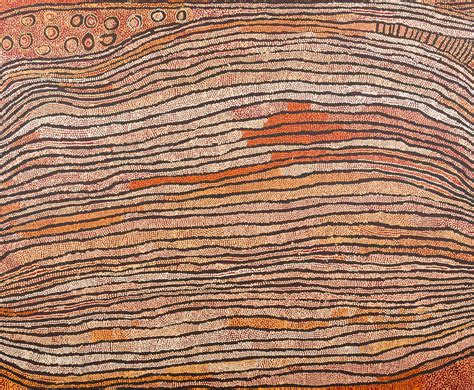 Naata Nungurrayi Born 1932 Untitled Acrylic On Canvas Australian