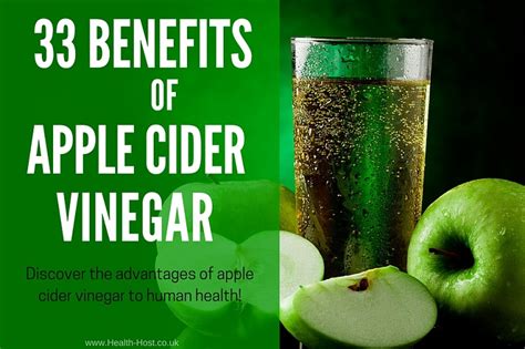 33 Benefits Of Apple Cider Vinegar The Best Advantages For Health