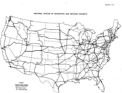 Interstate Freeway System Map Decode The Interstates What Highway