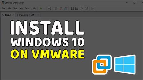 How To Install Windows 10 On Vmware Youtube