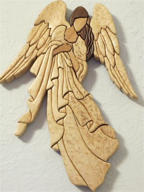 Angel Intarsia By Intarsiabycarol On Etsy 10000 Intarsia Wood