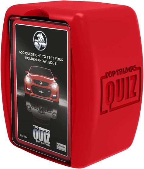 Holden Top Trumps Quiz Trivia 500 Questions Cars Au Toys And Games