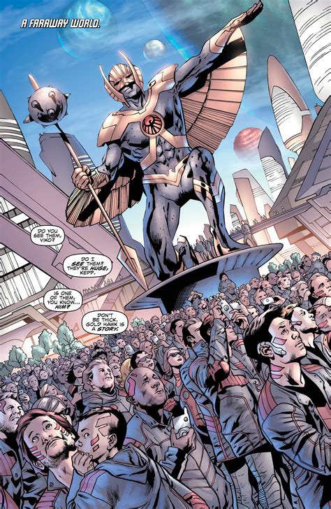 Review Hawkman 4 Dc Comics Big Comic Page