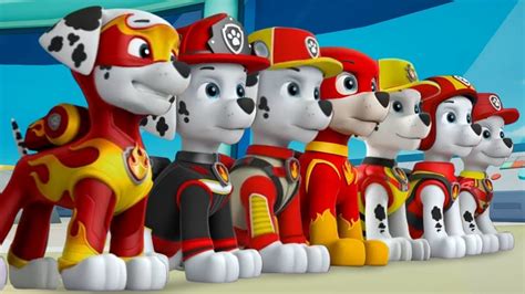 Paw Patrol Mighty Pups On A Roll Marshall Fun Best Nickelodeon Games