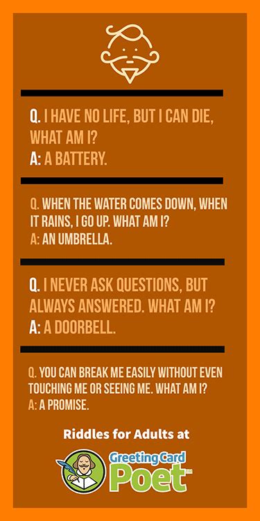 fun riddles for adults to challenge the mind greeting card poet funny riddles with answers