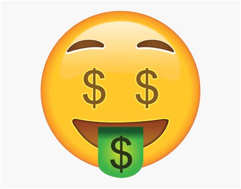 Cash Clipart Emoji Money Face Emoji Png Free Transparent Clipart