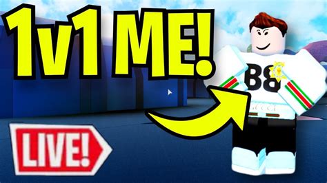 1v1 Me In Roblox Jailbreak If You Win You Get Robux Roblox Live