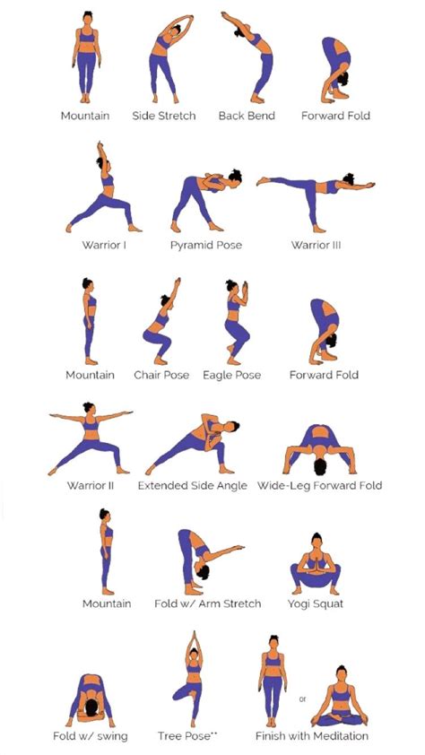Basic Standing Yoga Poses