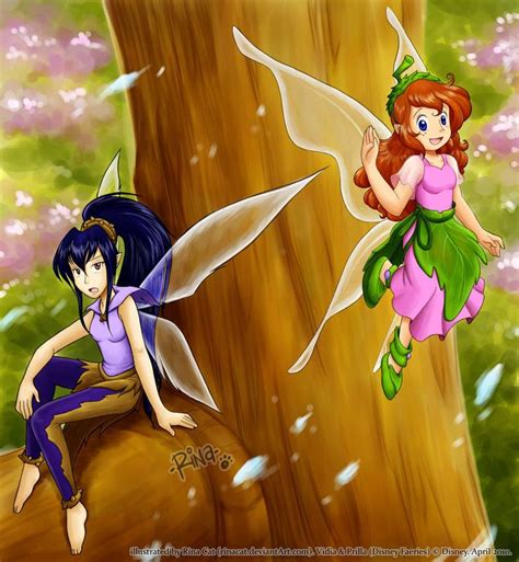Just Another Day Prilla And Vidia Artwork By Rinacat Disney Fairies