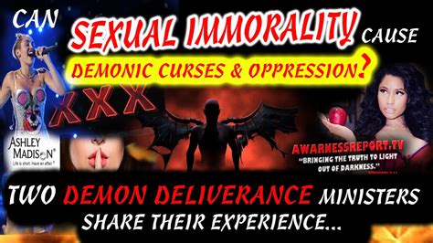 Sexual Immorality And Demonic Cursestwo Demon Deliverance Ministers